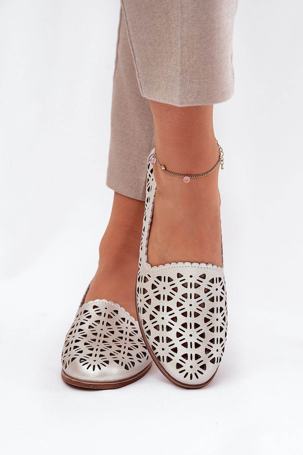 Comfortable Women's Leather Moccasin Loafers - INDIEZ COUTURE