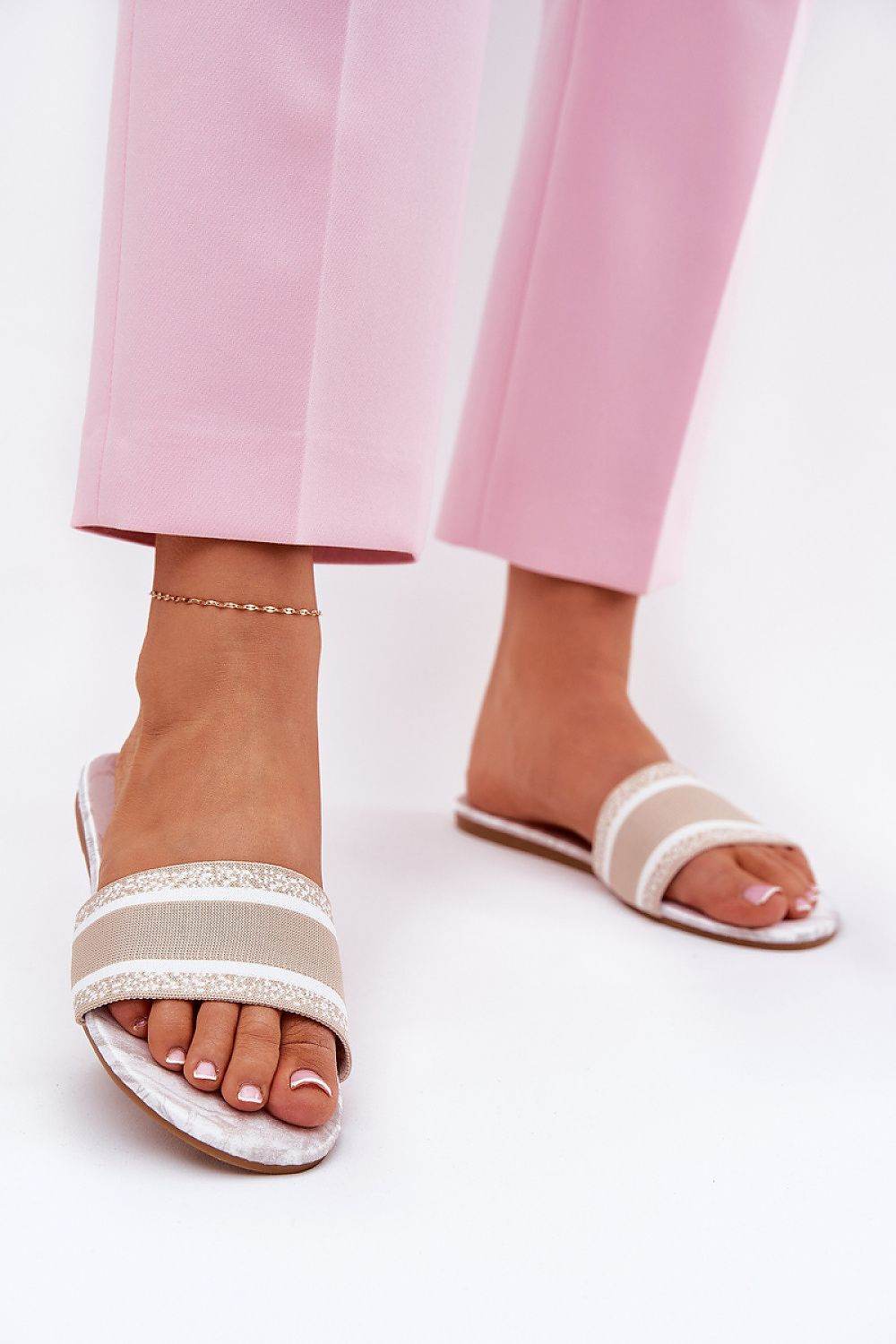 Stylish Women's Flip-Flops with Unique Pattern - INDIEZ COUTURE