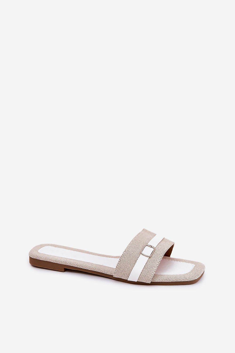 Comfortable Women's Flip-Flops with Stylish Buckle - INDIEZ COUTURE