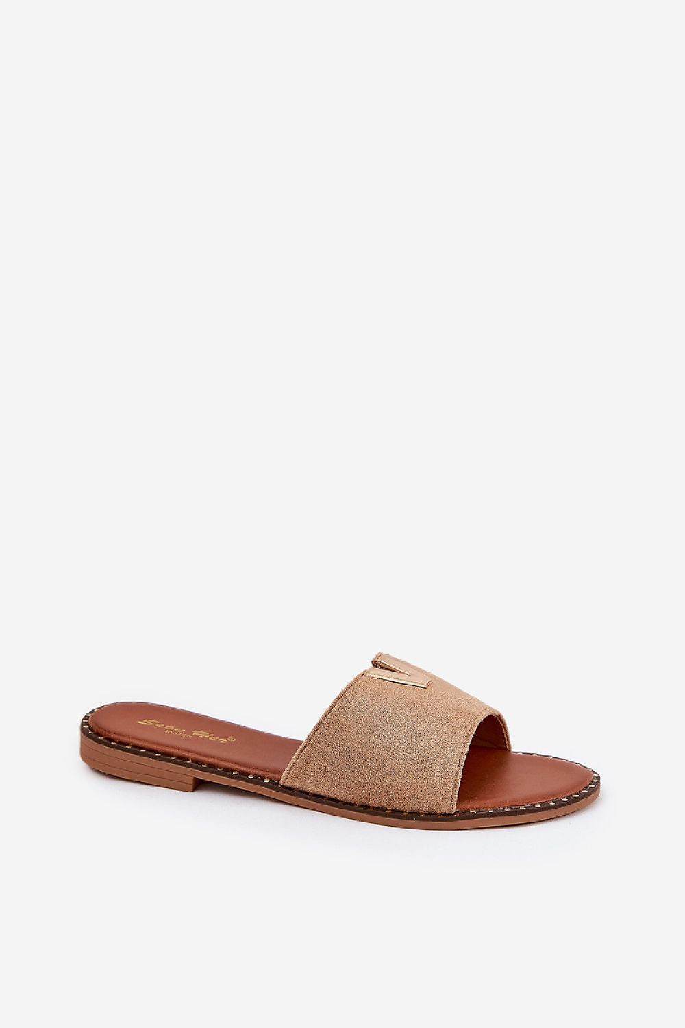 Eco-Suede Women's Flat-Heeled Sandals for Summer - INDIEZ COUTURE