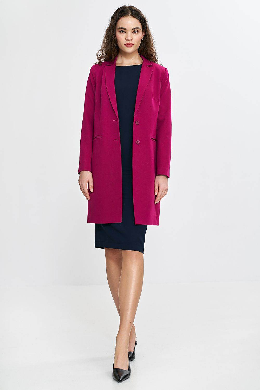 Elegant Fitted Daydress with Stylish Neckline Design - INDIEZ COUTURE
