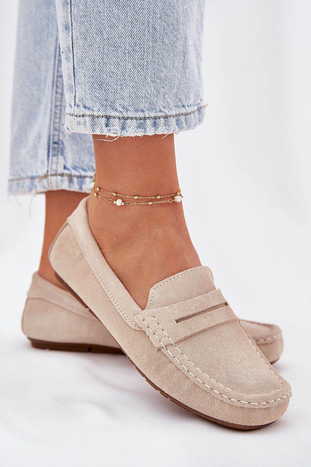 Mocassin Step In Style Women's Suede Loafers - INDIEZ COUTURE