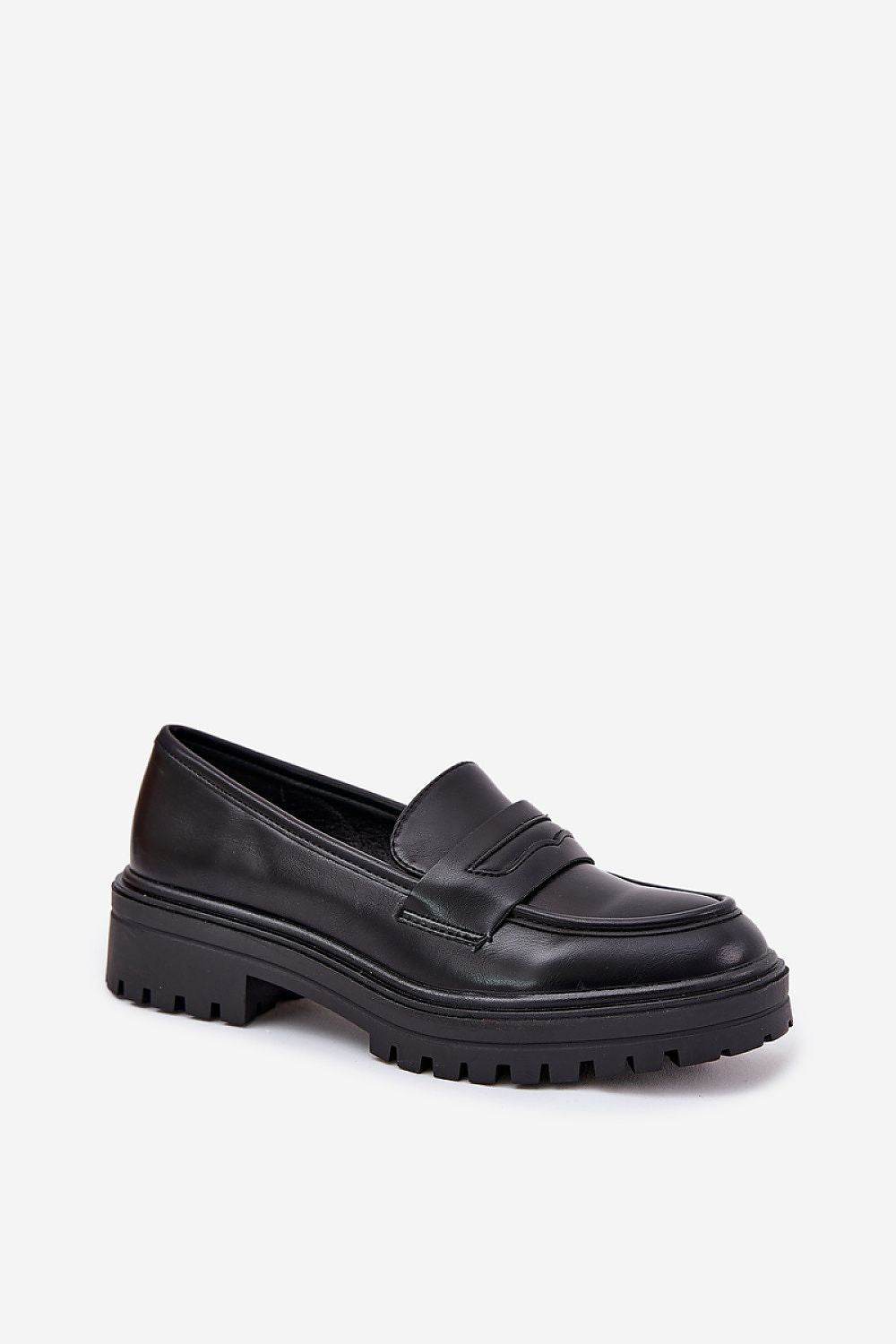 Eco-Leather Moccasins with Rounded Toes - INDIEZ COUTURE