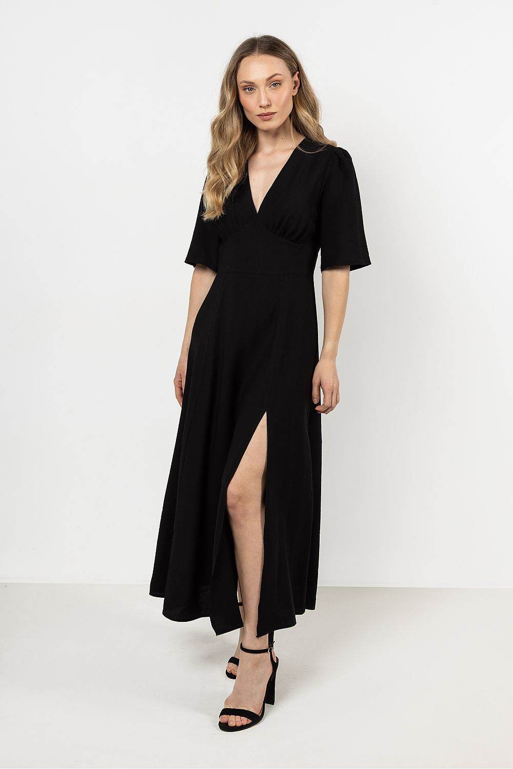 Elegantly Fitted Daydress with Feminine Grace - INDIEZ COUTURE