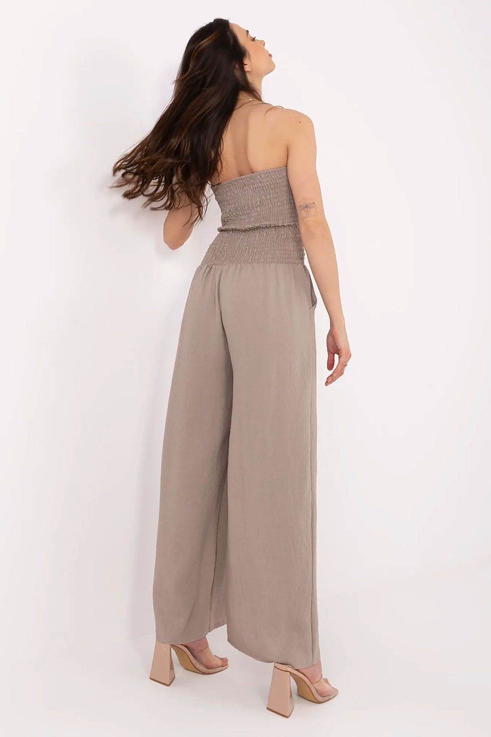 Stylish Breathable Jumpsuit with Spanish Neckline - INDIEZ COUTURE