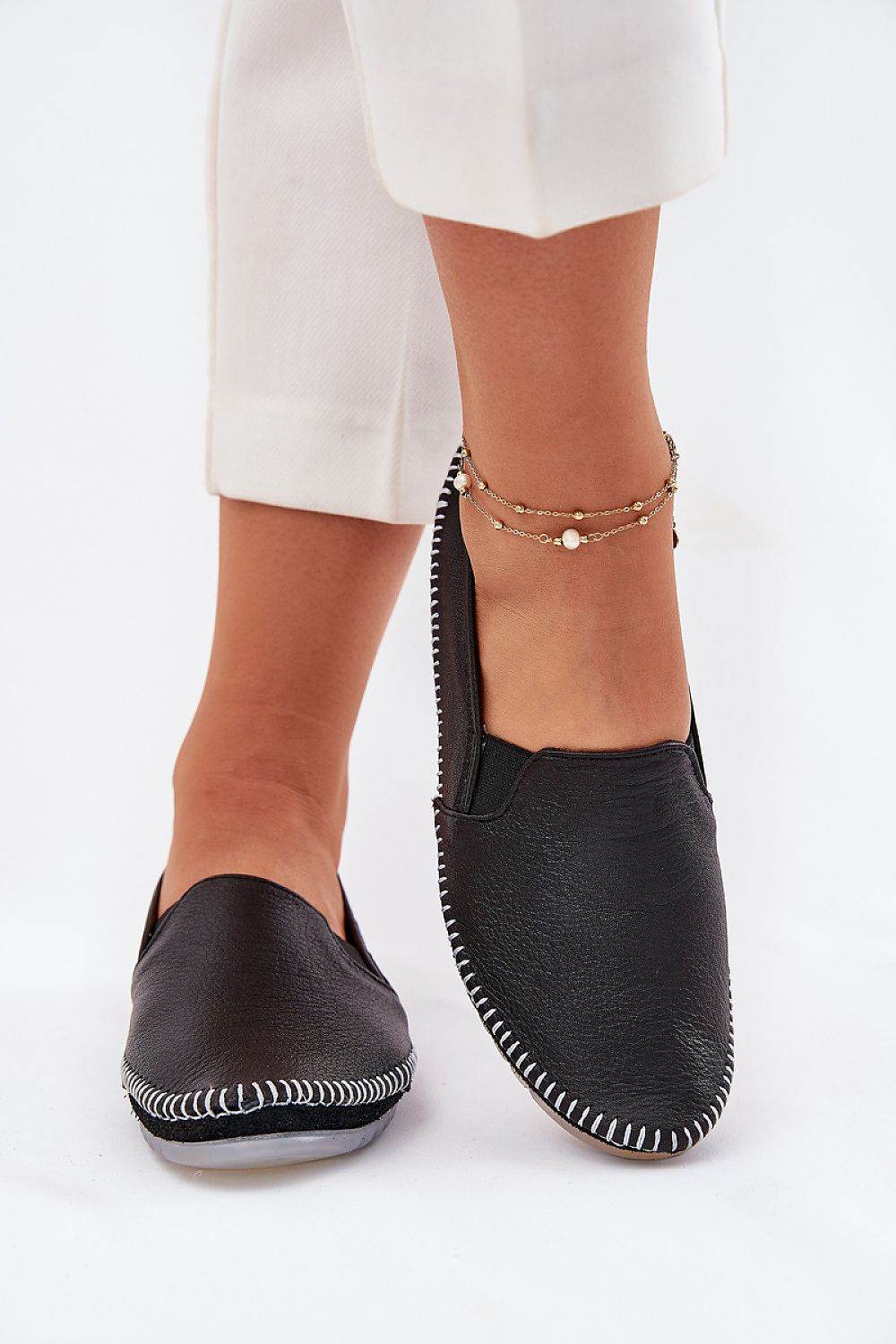 Elegant Women's Ballet Flats with Comfortable Insole - INDIEZ COUTURE