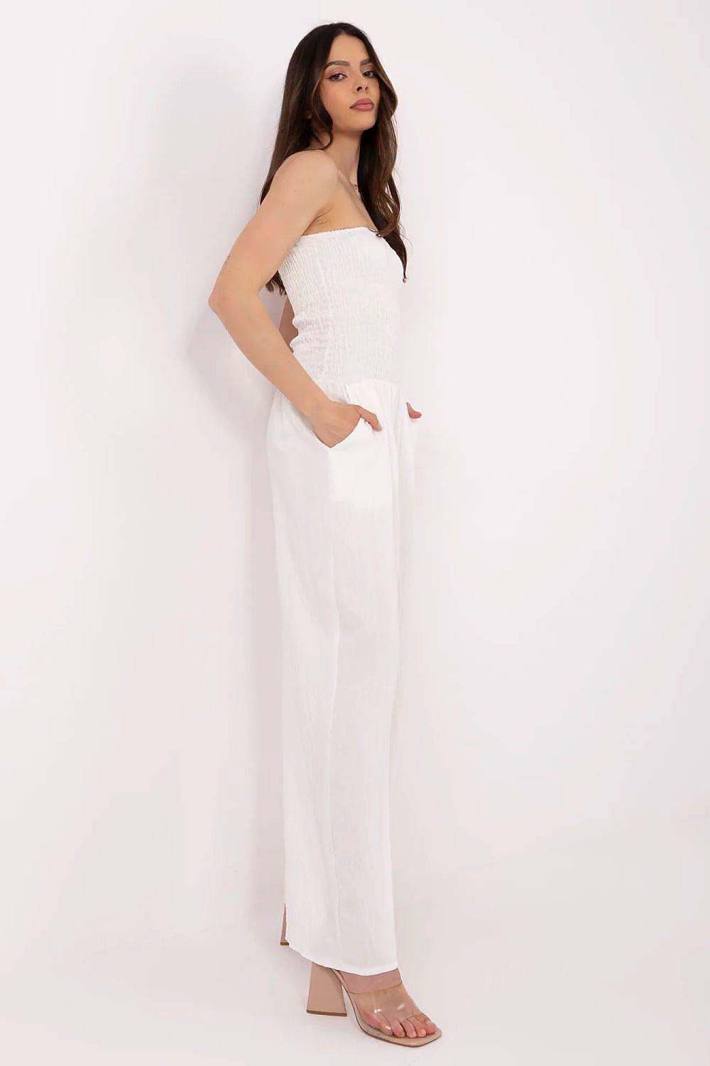 Stylish Breathable Jumpsuit with Spanish Neckline - INDIEZ COUTURE