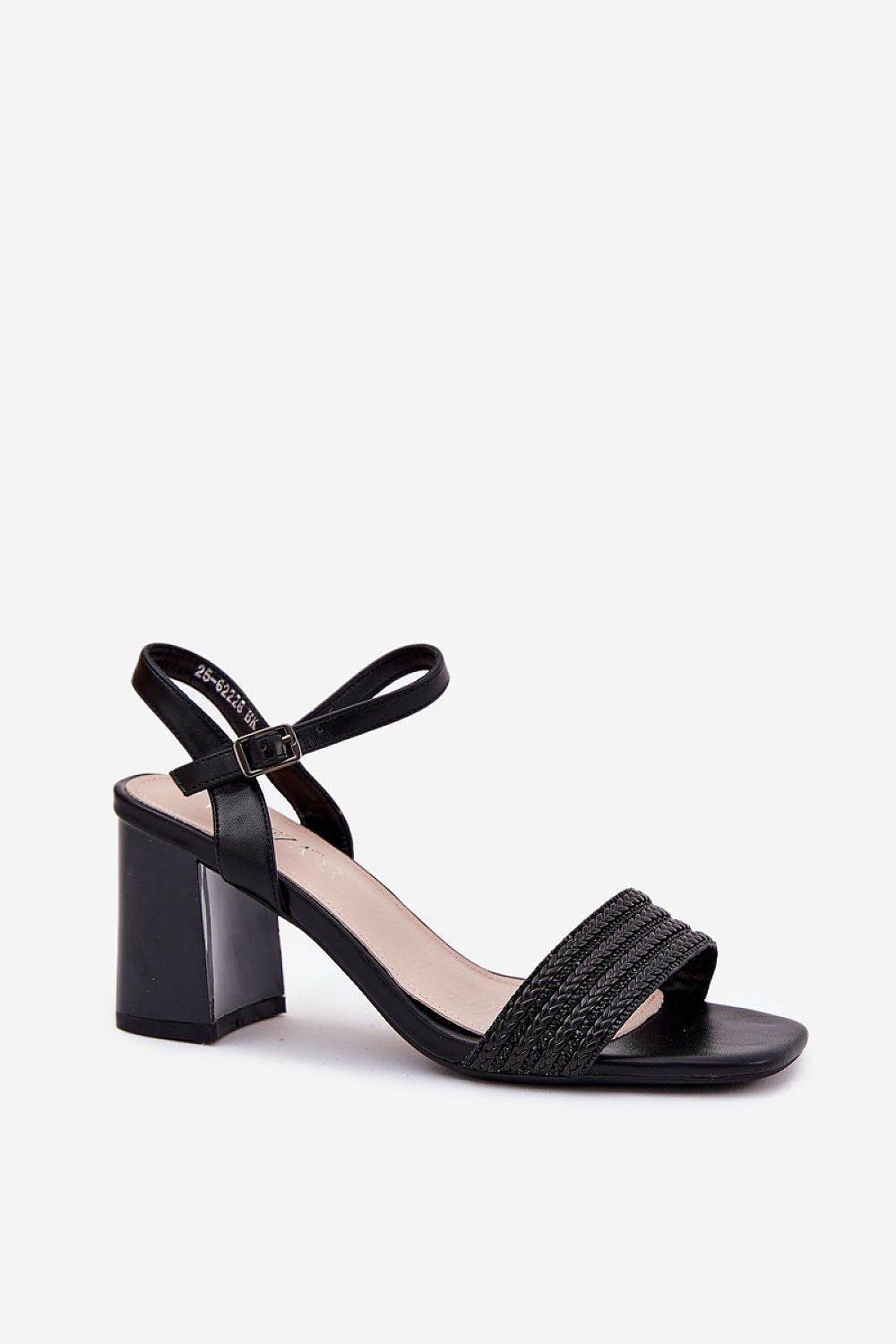 Elegant Women's Eco Leather Heel Sandals - INDIEZ COUTURE