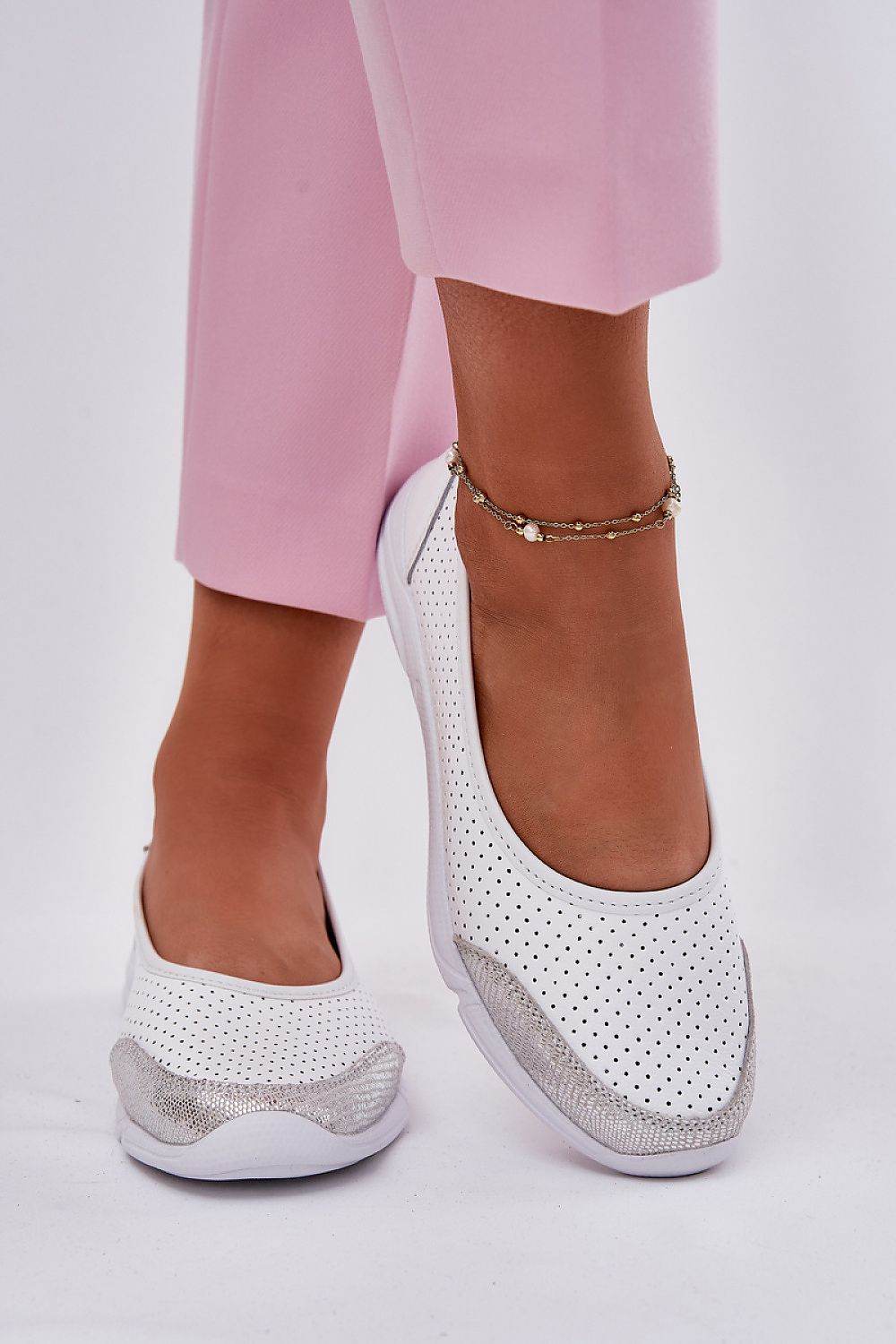 Ultra-Lightweight Natural Leather Ballet Flats - INDIEZ COUTURE
