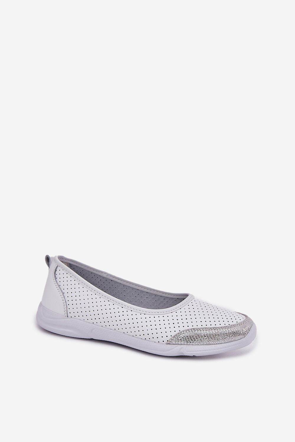 Ultra-Lightweight Natural Leather Ballet Flats - INDIEZ COUTURE