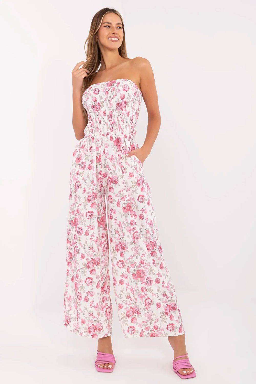 Stylish Floral Jumpsuit with Lightweight Comfort - INDIEZ COUTURE