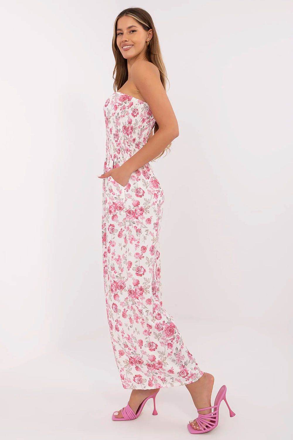 Stylish Floral Jumpsuit with Lightweight Comfort - INDIEZ COUTURE