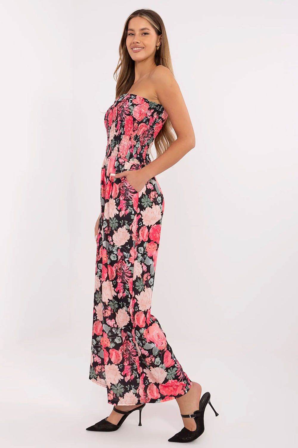 Stylish Floral Jumpsuit with Lightweight Comfort - INDIEZ COUTURE