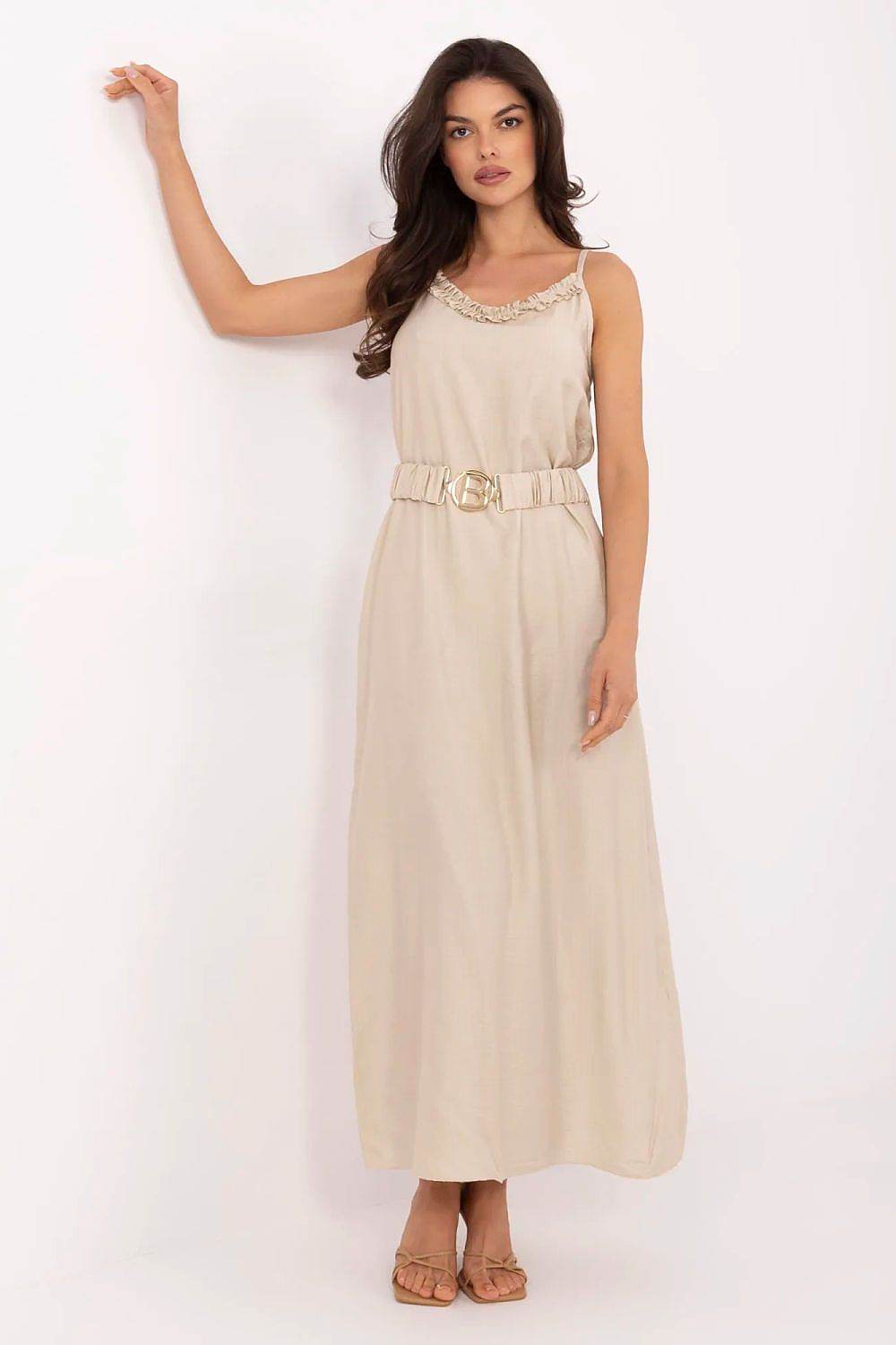 Breathable Summer Maxi Dress with Elegant Simplicity - INDIEZ COUTURE