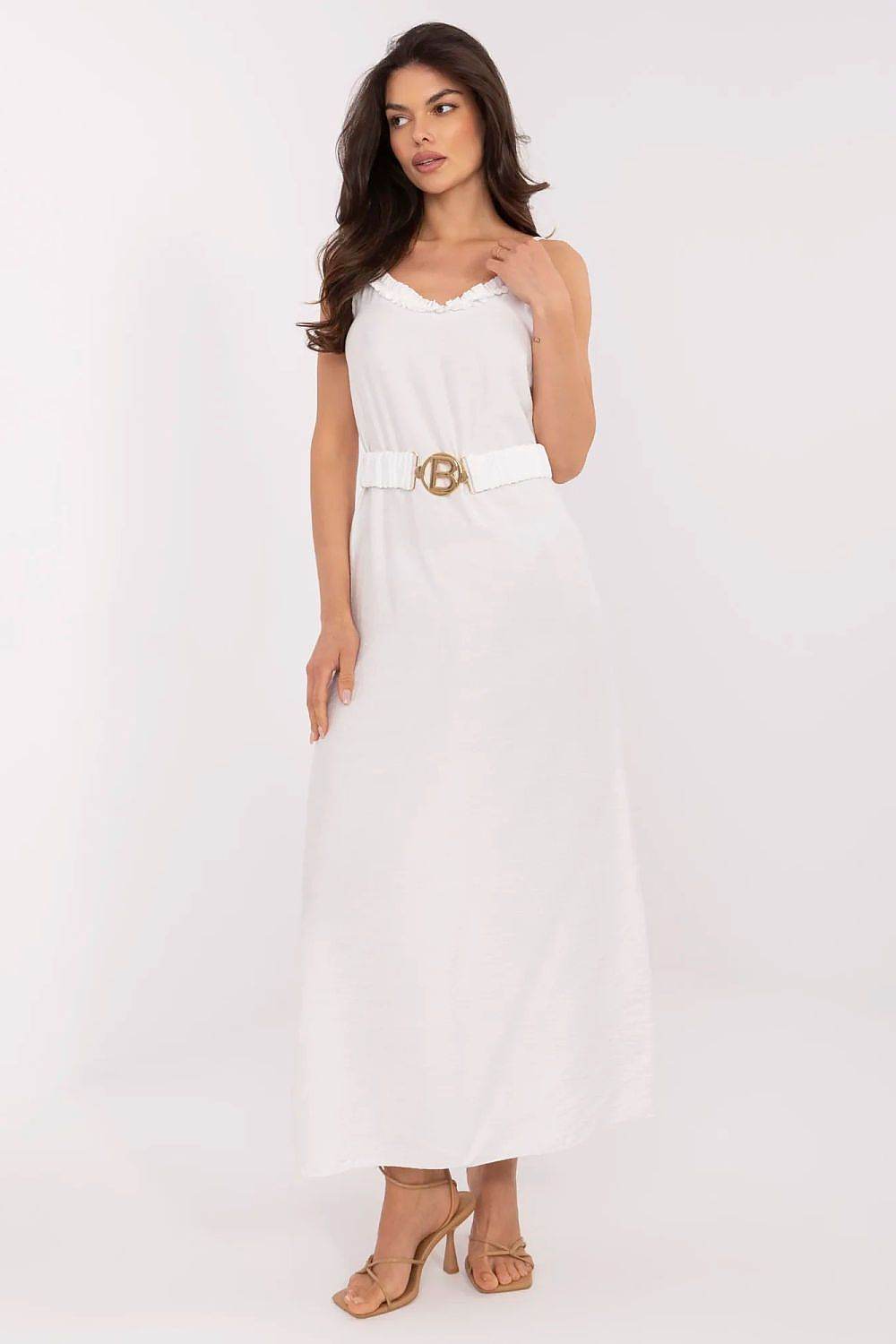 Breathable Summer Maxi Dress with Elegant Simplicity - INDIEZ COUTURE
