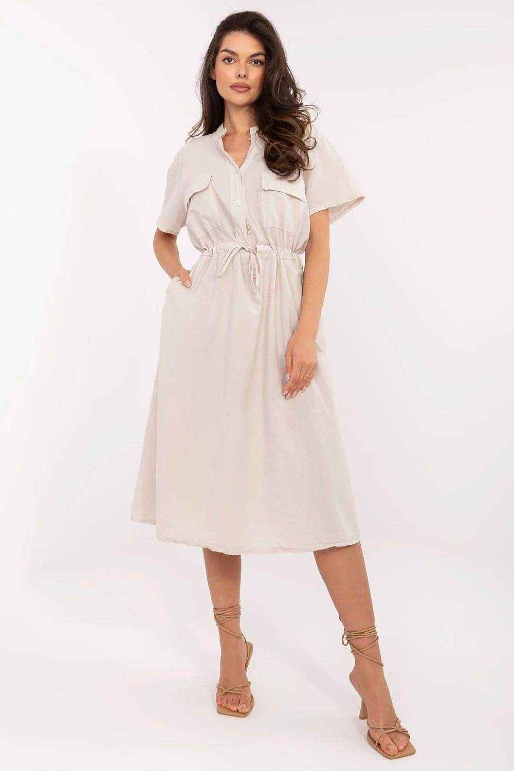 Stylish Summer Dress with Flared Cut and Comfort - INDIEZ COUTURE