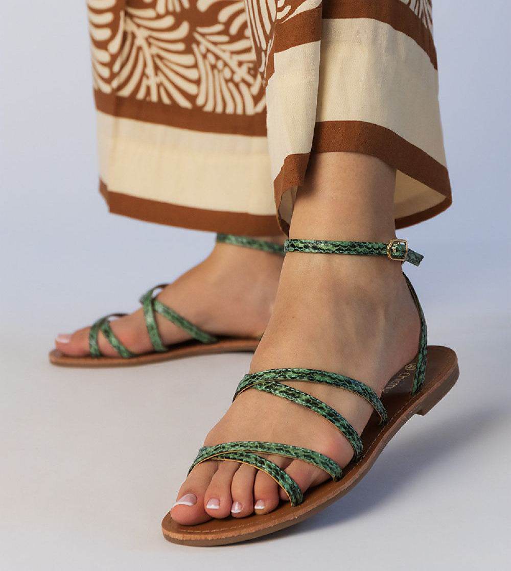 Stylish Pink Flat Sandals for Summer Comfort - INDIEZ COUTURE