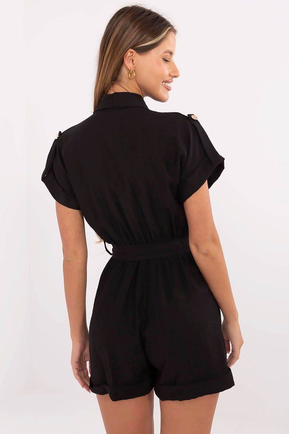 Summer-Ready Short Jumpsuit with Lightweight Comfort - INDIEZ COUTURE
