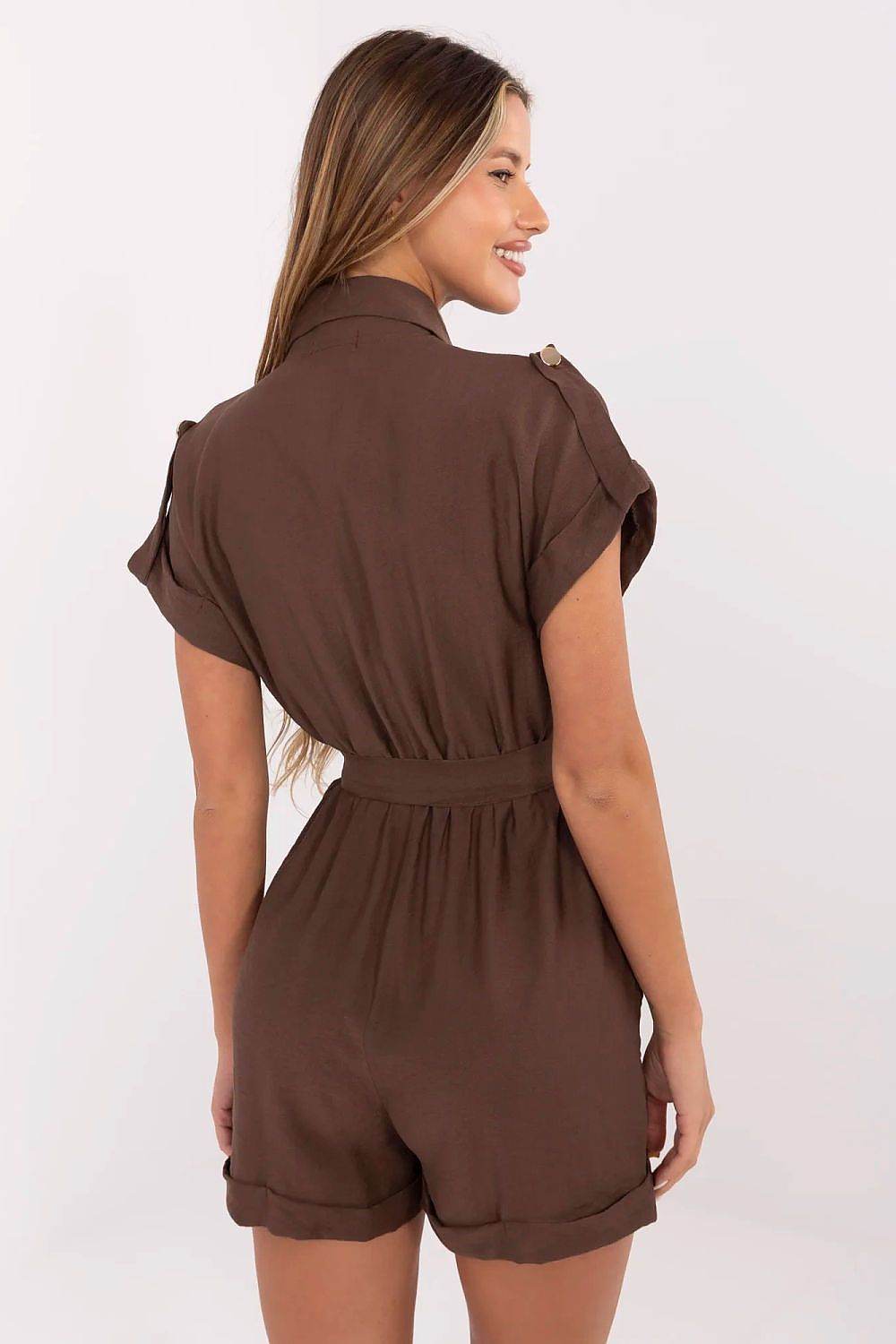 Summer-Ready Short Jumpsuit with Lightweight Comfort - INDIEZ COUTURE