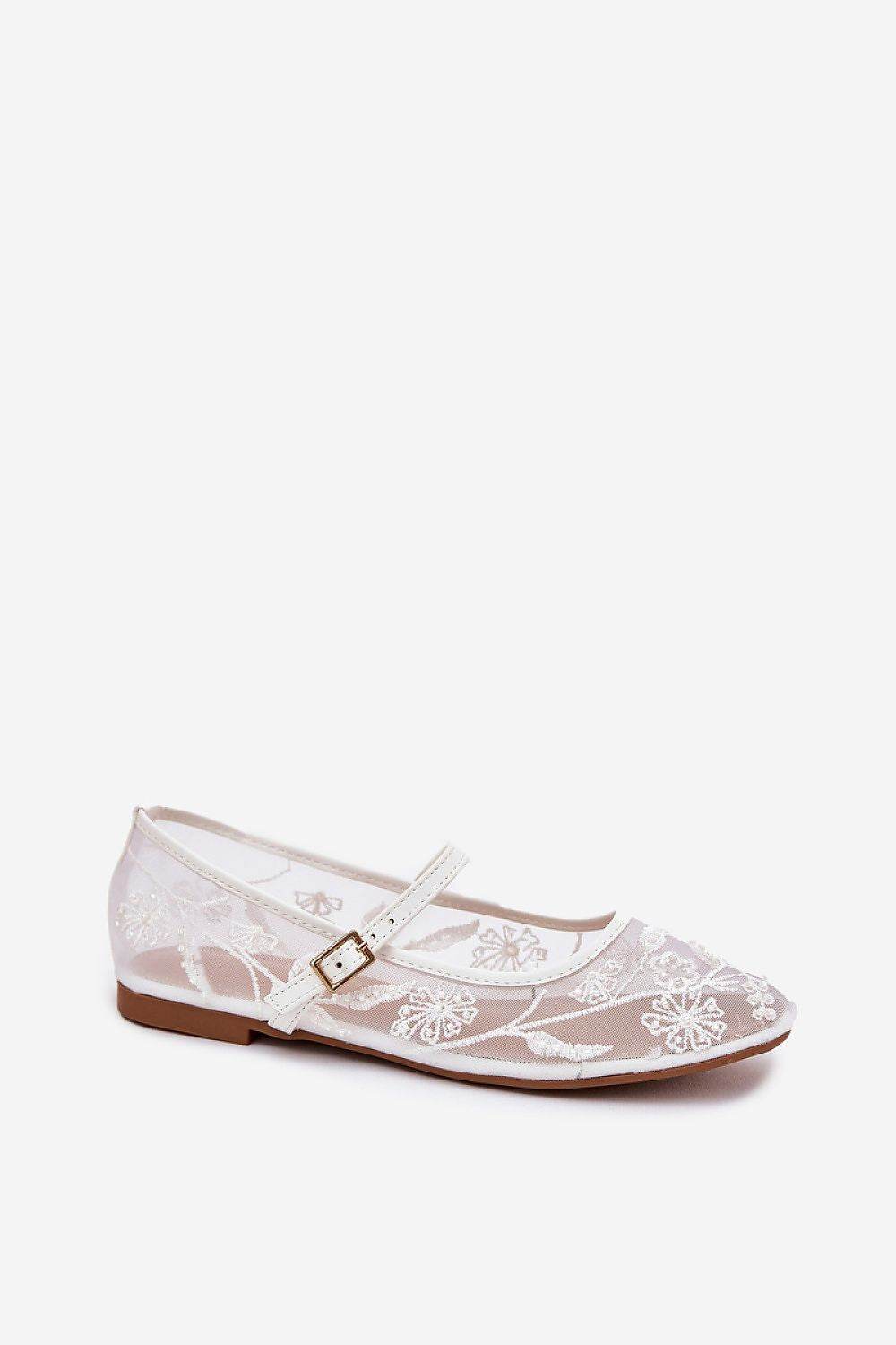 Stylish Mesh Ballet Flats with Comfortable Support - INDIEZ COUTURE