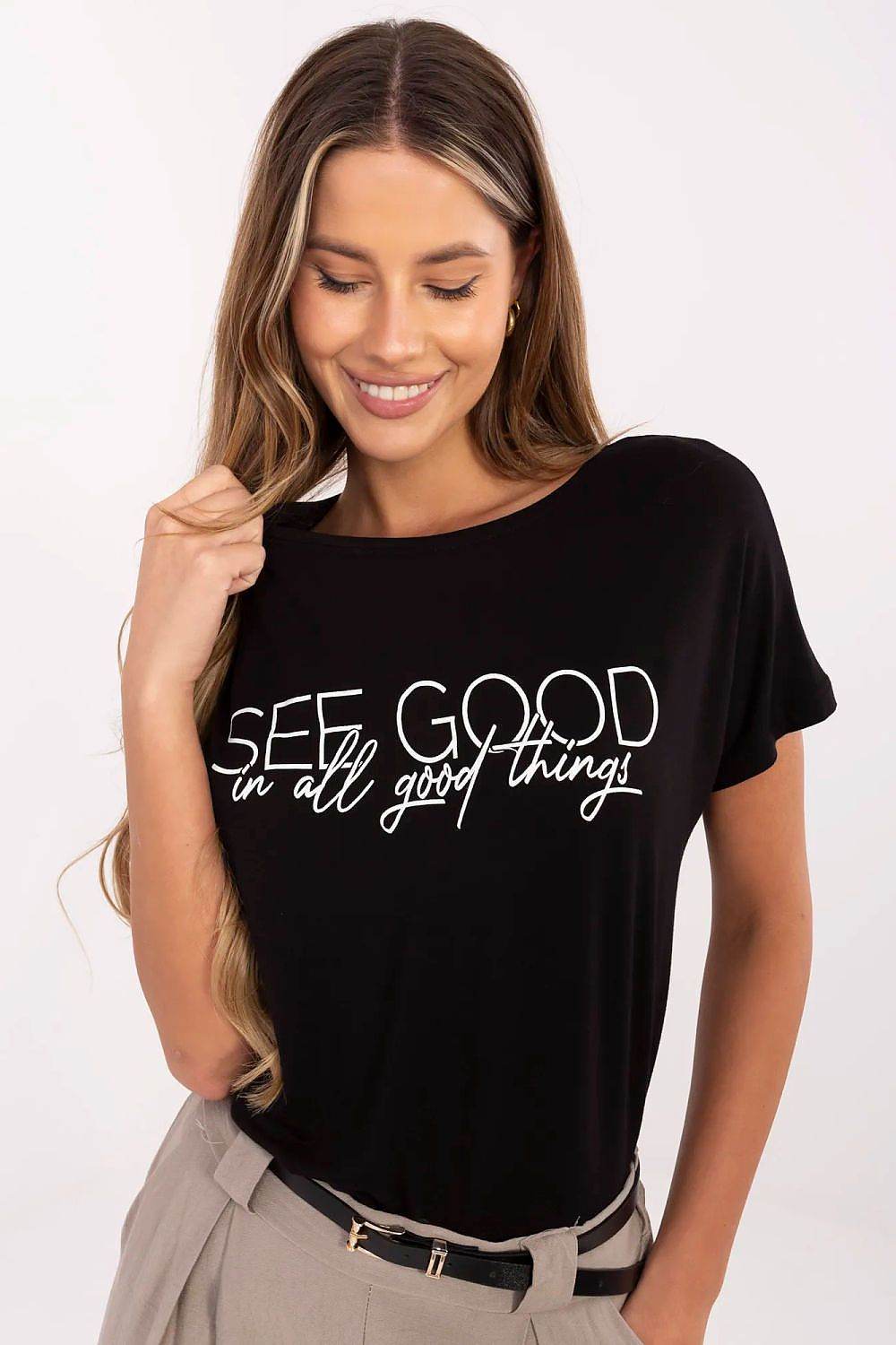 Comfortable Casual T-Shirt with Stretchy Fabric - INDIEZ COUTURE