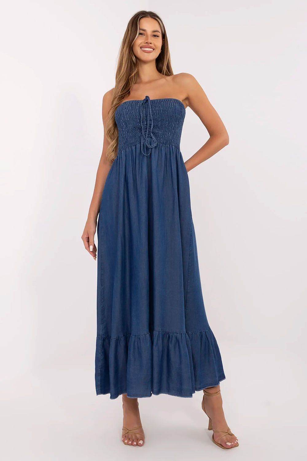 Lightweight Summer Maxi Dress with Flared Silhouette - INDIEZ COUTURE