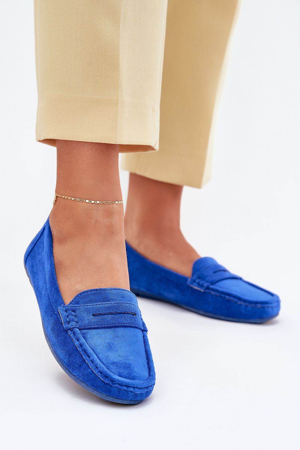Eco-Suede Women's Moccasins with Anti-Slip Sole - INDIEZ COUTURE