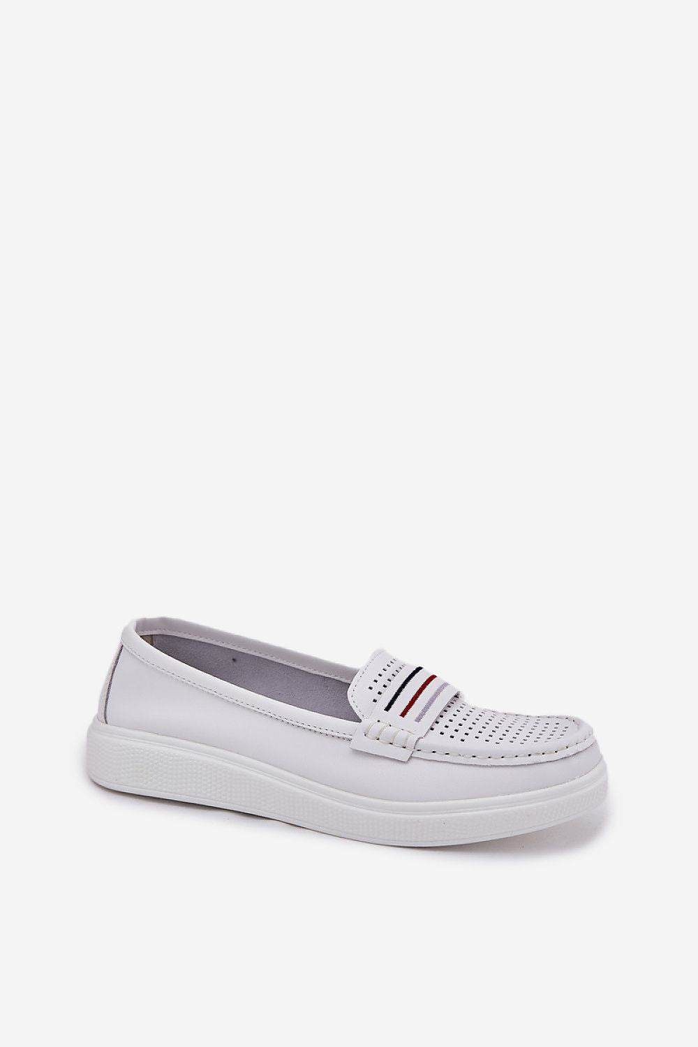 Comfortable Women's Leather Loafers with Soft Insole - INDIEZ COUTURE