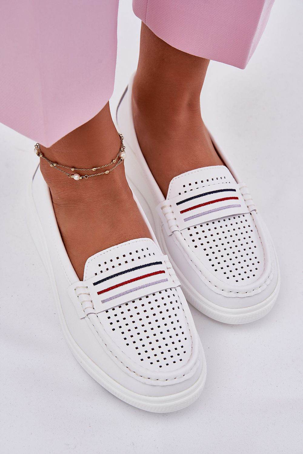 Comfortable Women's Leather Loafers with Soft Insole - INDIEZ COUTURE