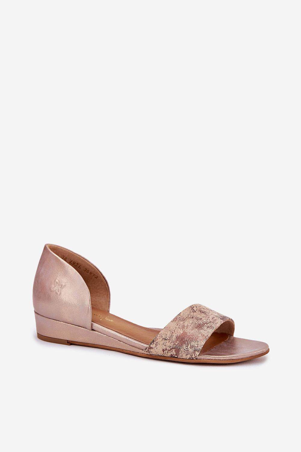 Handmade Classic Women's Sandals in Natural Leather - INDIEZ COUTURE