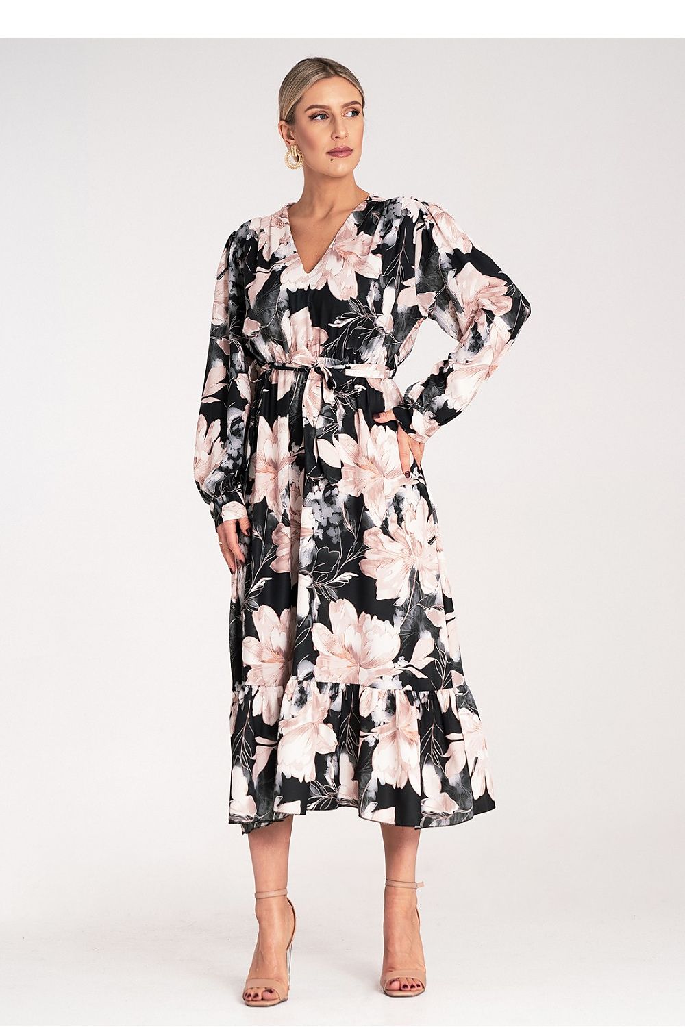 Boho Floral Maxi Dress, 