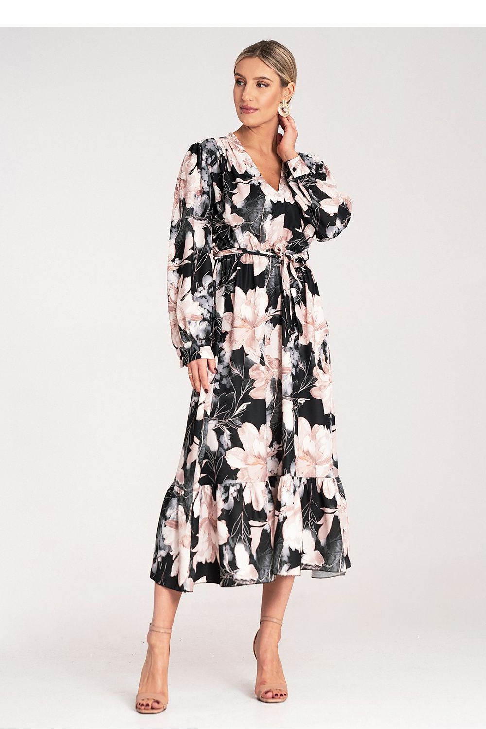 Boho Floral Maxi Dress, 