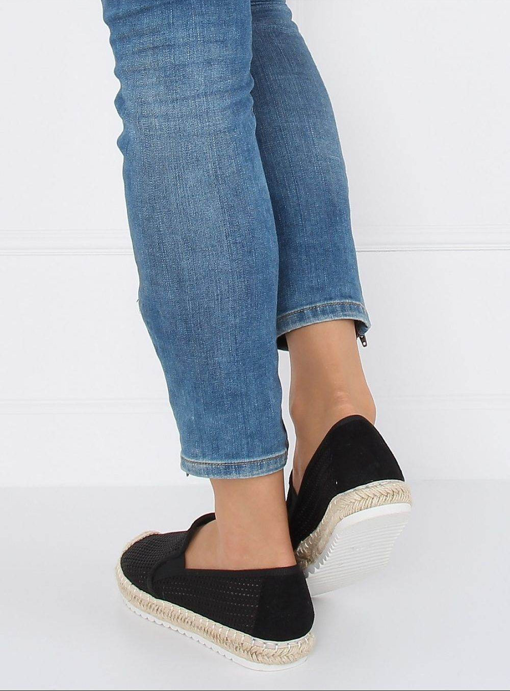 Comfortable Women’s Slip-On Espadrilles with Braided String Detail - INDIEZ COUTURE