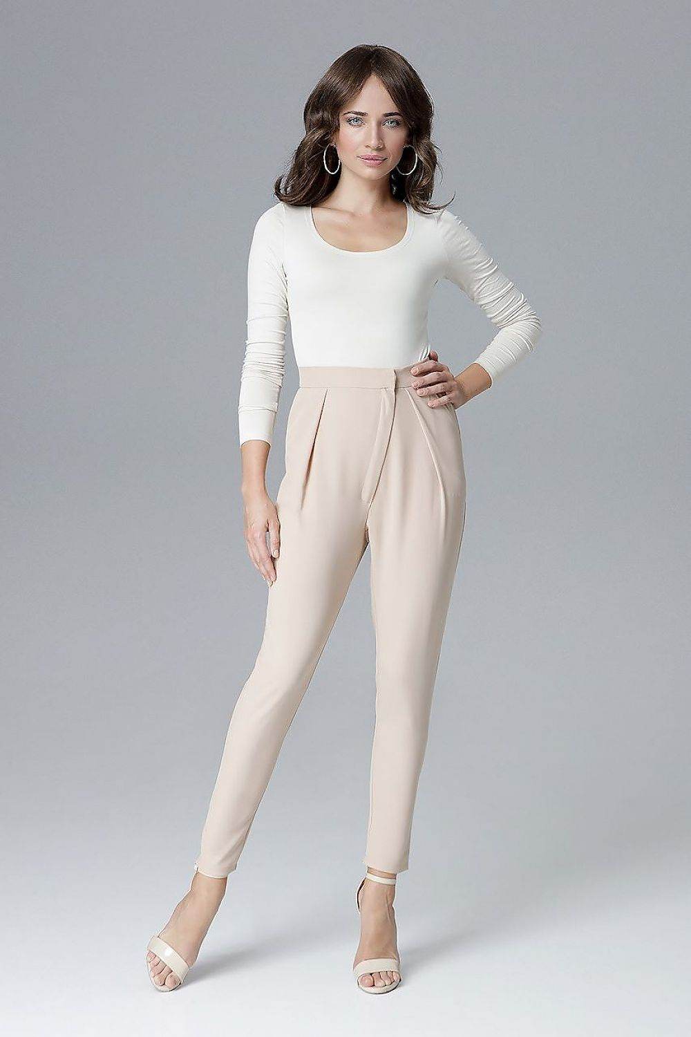 Elegant Loose Cut Women Trousers with Impressive Creases - INDIEZ COUTURE