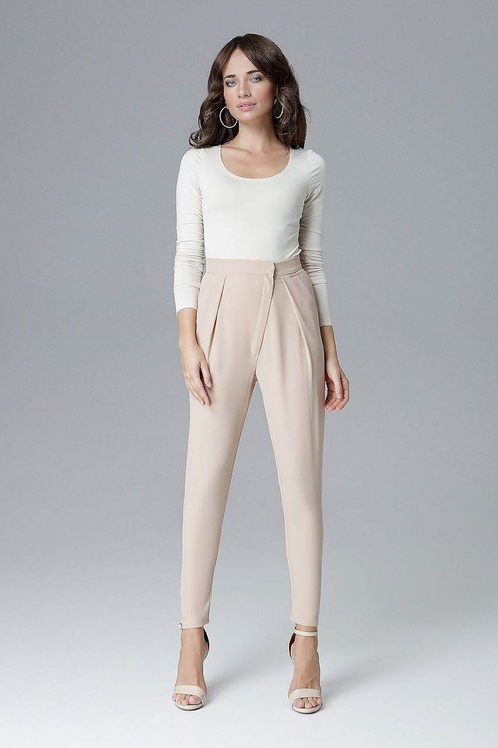 Elegant Loose Cut Women Trousers with Impressive Creases - INDIEZ COUTURE