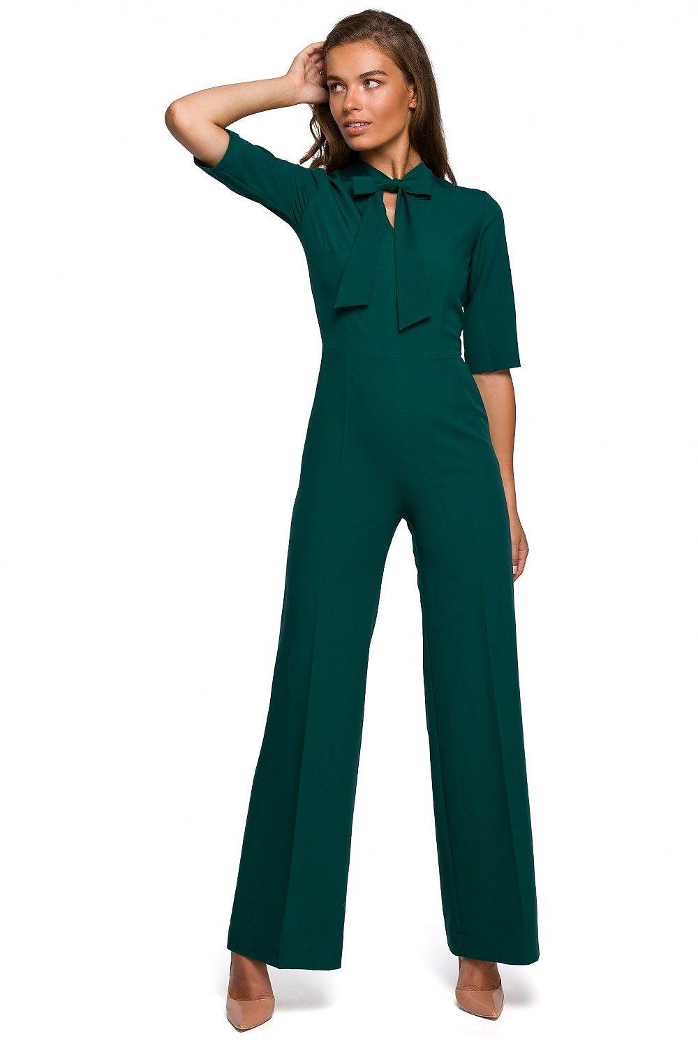 Timeless Jumpsuit with Elegant Wide Trousers - INDIEZ COUTURE