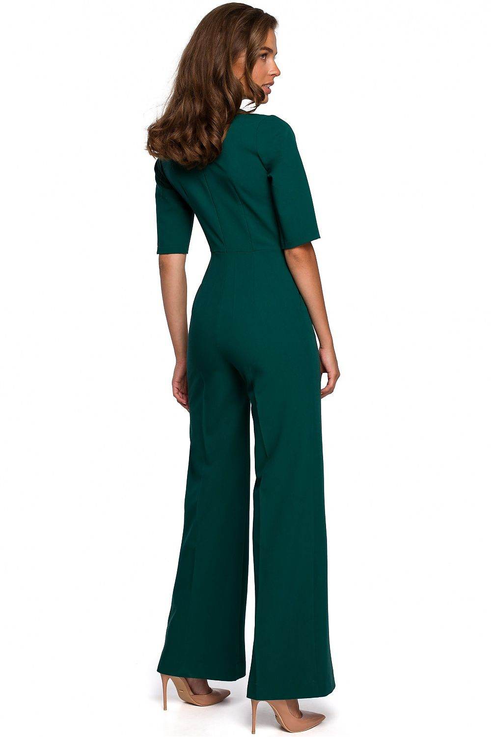 Timeless Jumpsuit with Elegant Wide Trousers - INDIEZ COUTURE