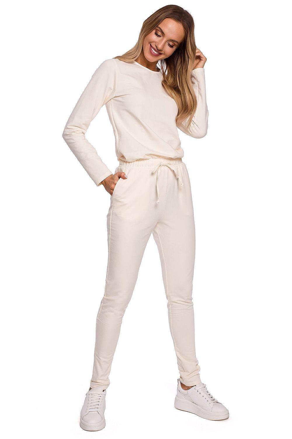 Fitted Women's One-Piece Jumpsuit with Adjustable Waistband - INDIEZ COUTURE