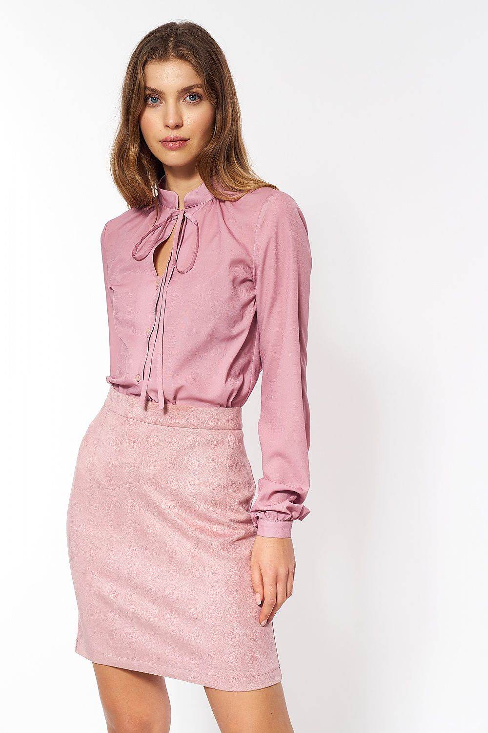 Classic Soft Stretch Nubuck Skirt for Elegance - INDIEZ COUTURE
