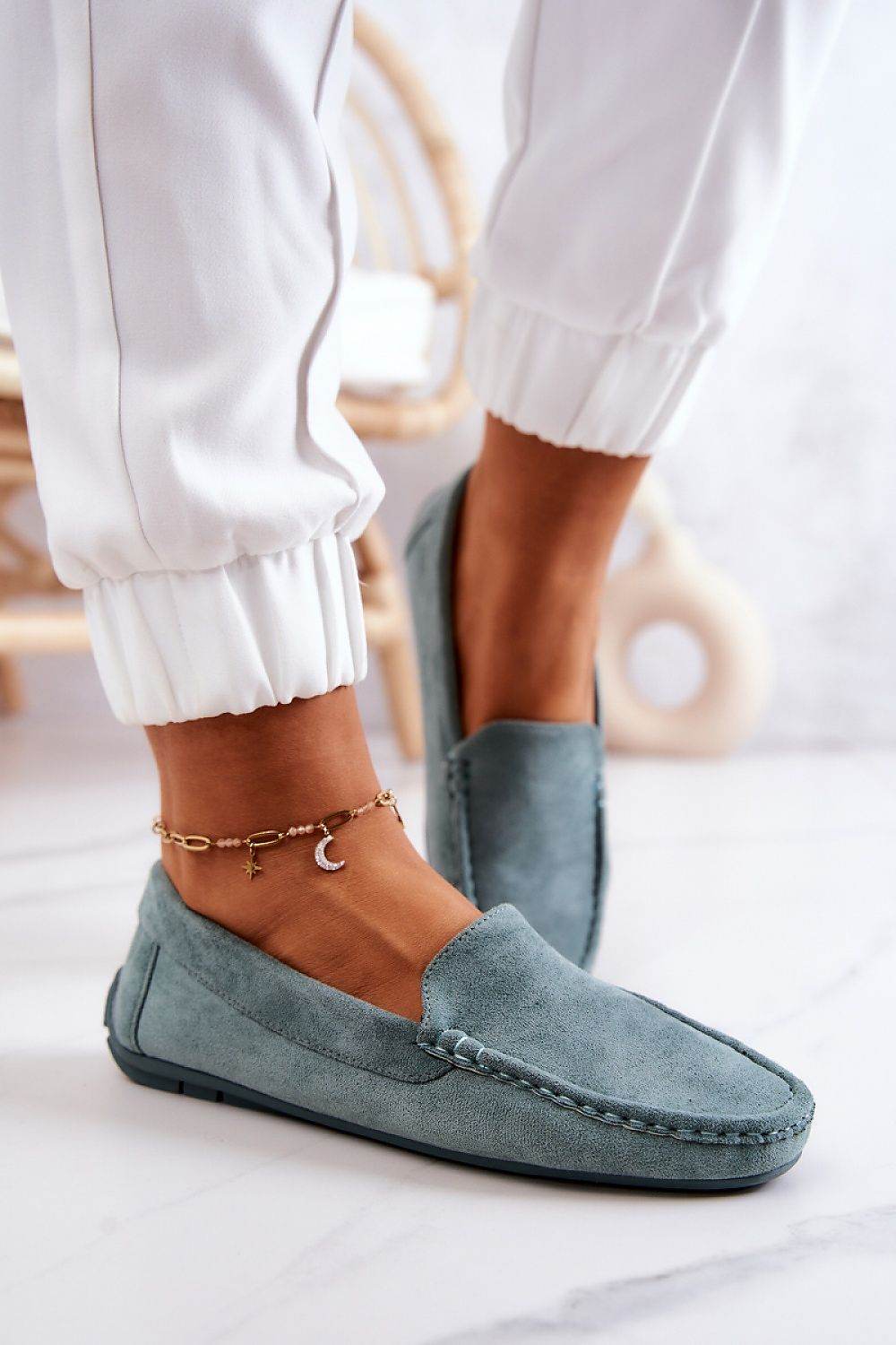 Moccasin Shoes with Foam Insole for Comfort - INDIEZ COUTURE