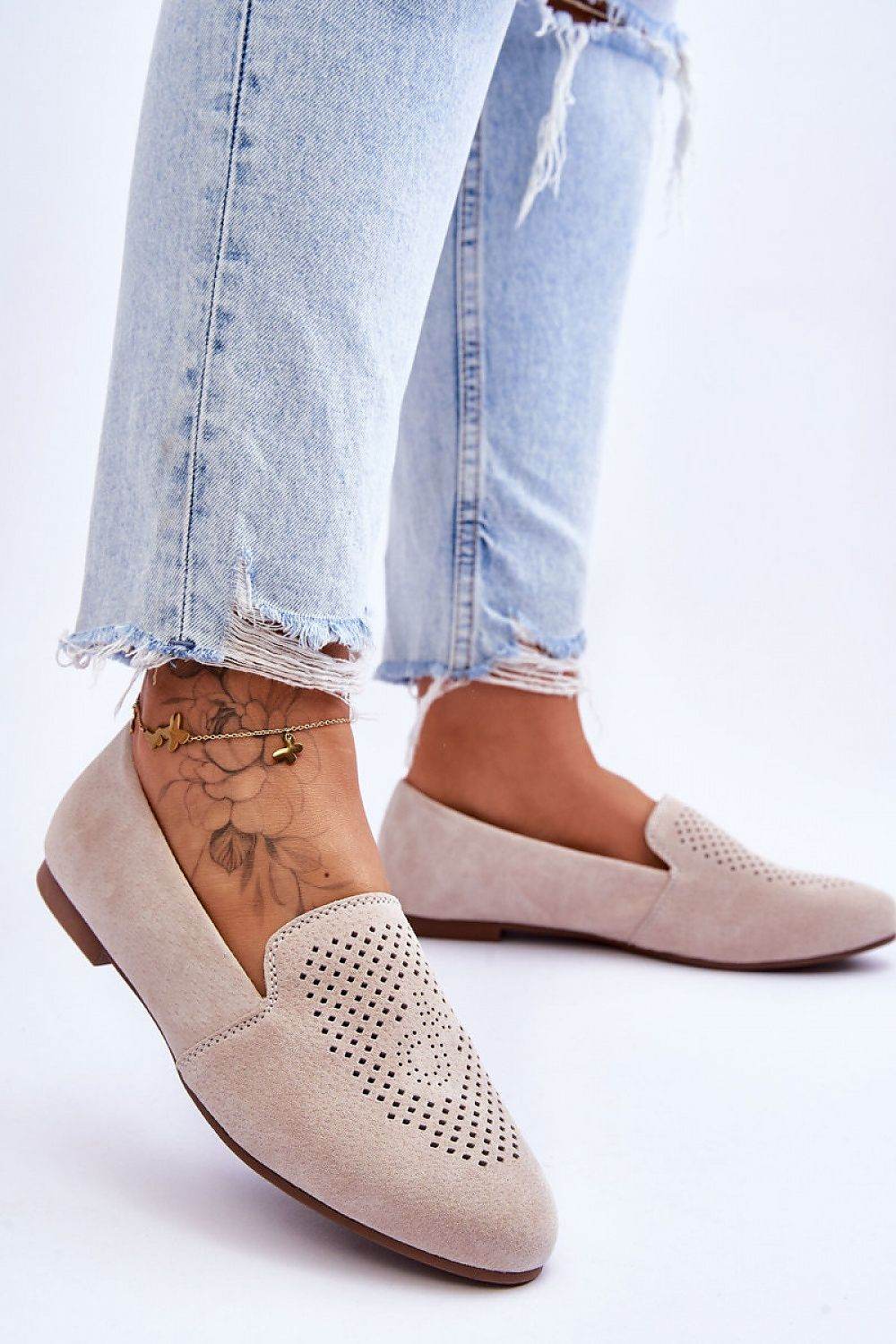 Suede Women's Moccasins with Comfort Insole - INDIEZ COUTURE