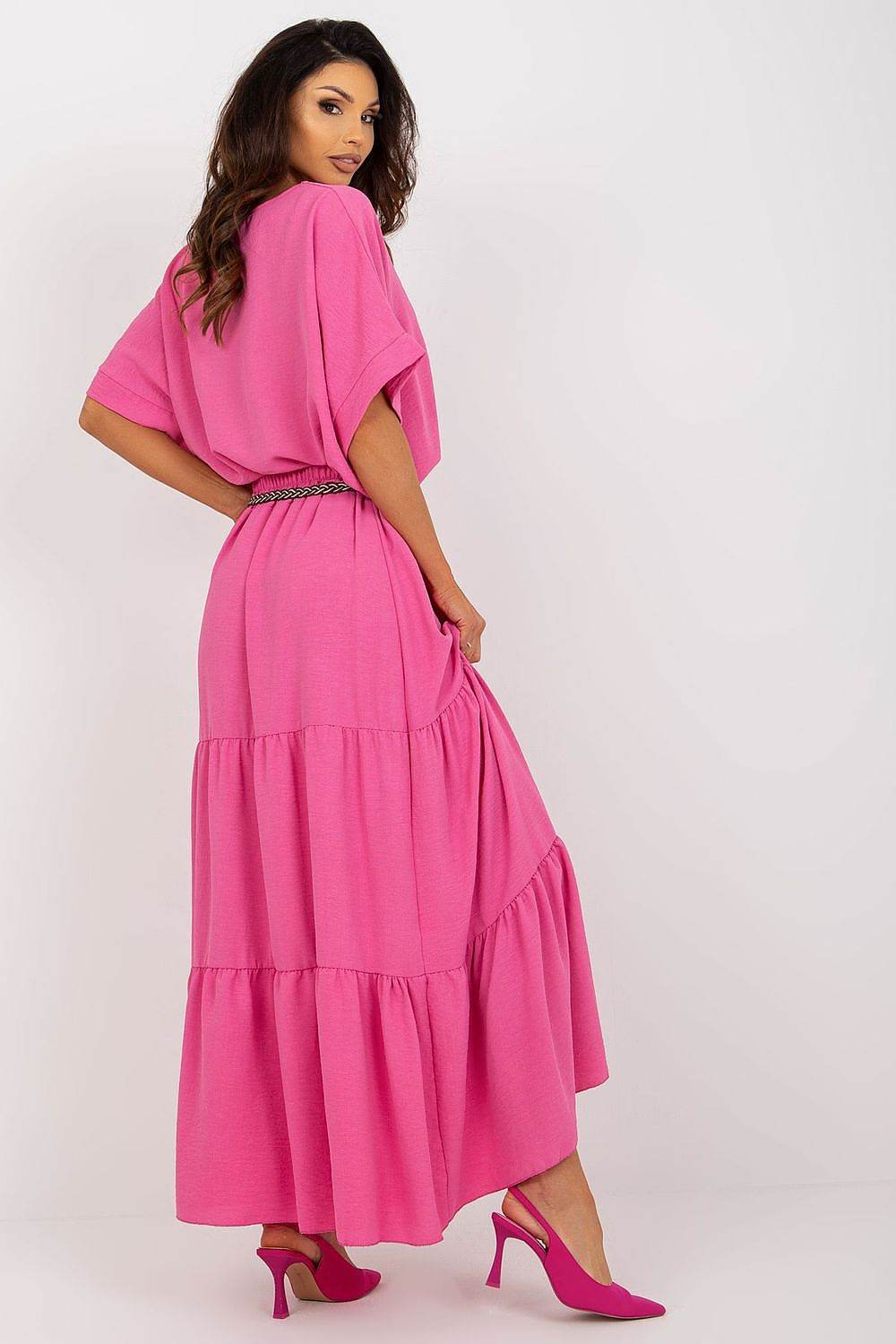 Long Summer Skirt with Decorative Frills - INDIEZ COUTURE