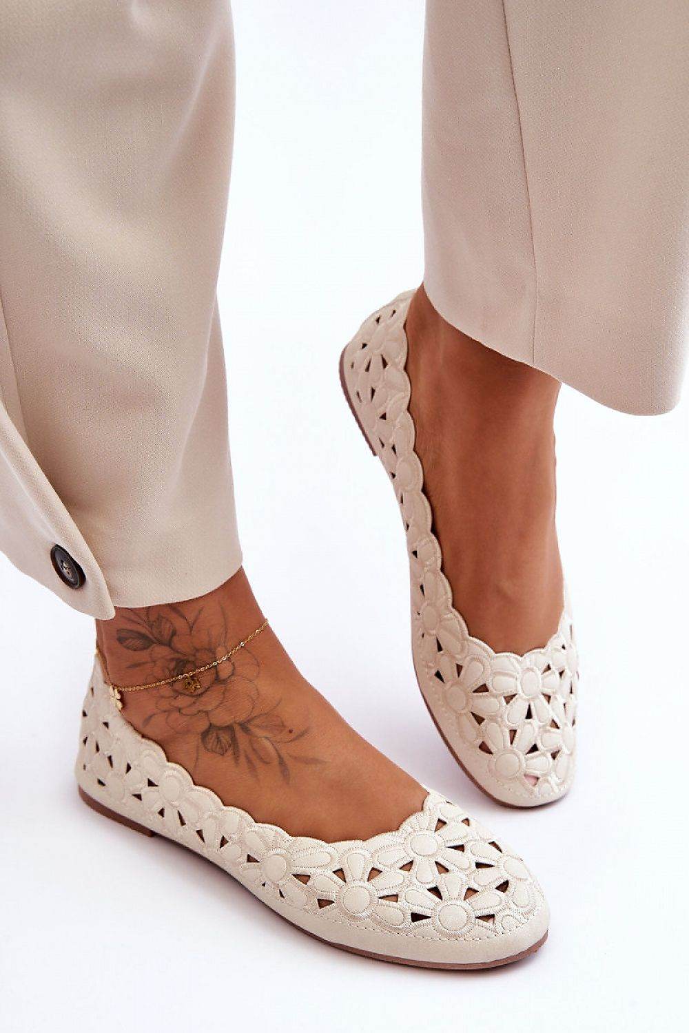 Comfortable Eco Leather Ballet Flats for Spring - INDIEZ COUTURE