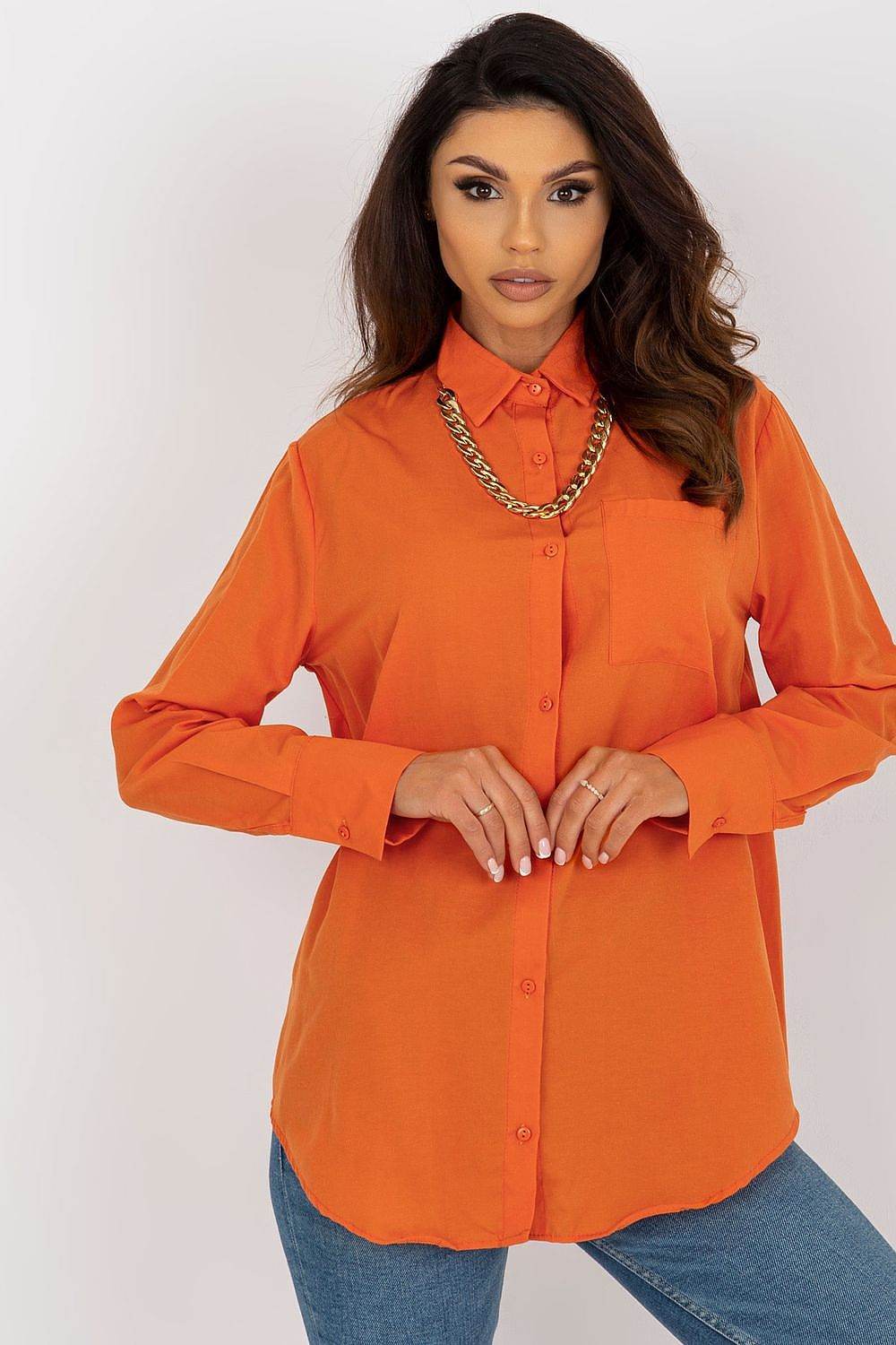 Casual Long Sleeve Shirt in Comfortable Cotton Blend - INDIEZ COUTURE