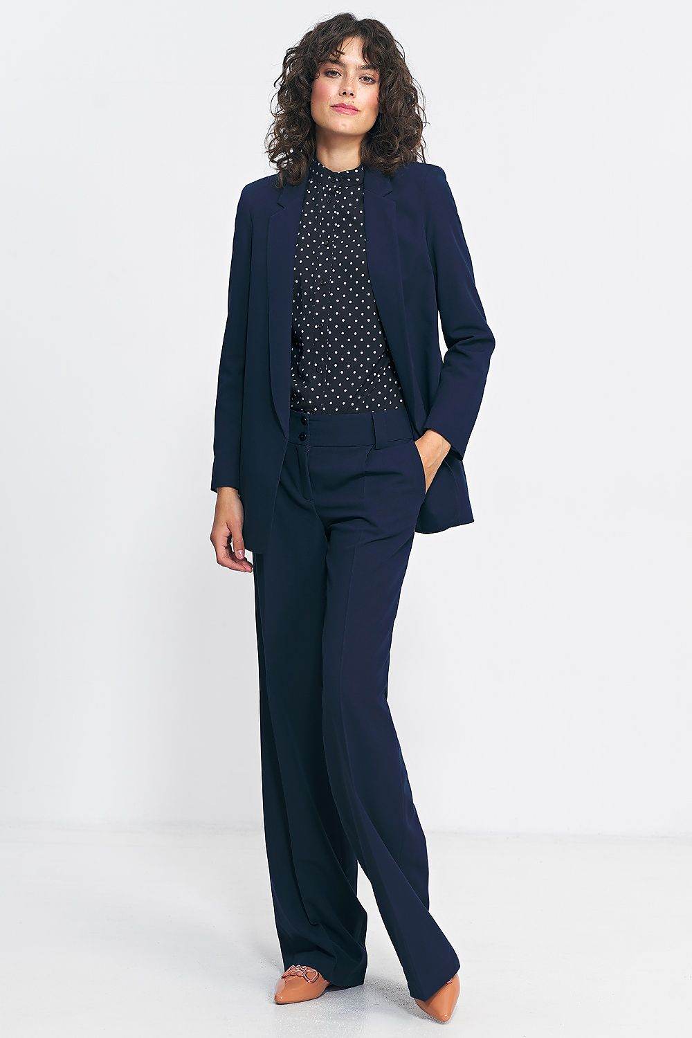 Elegant Unbuttoned Jacket for Modern Women's Style - INDIEZ COUTURE